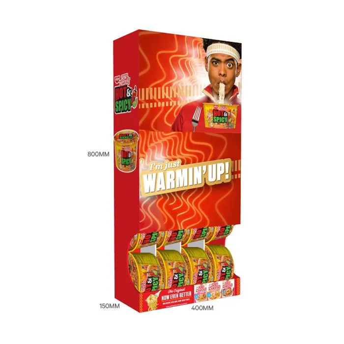 cardboard point of sale display