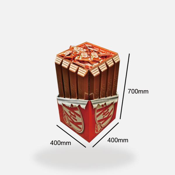 Chocolate Dump Bins