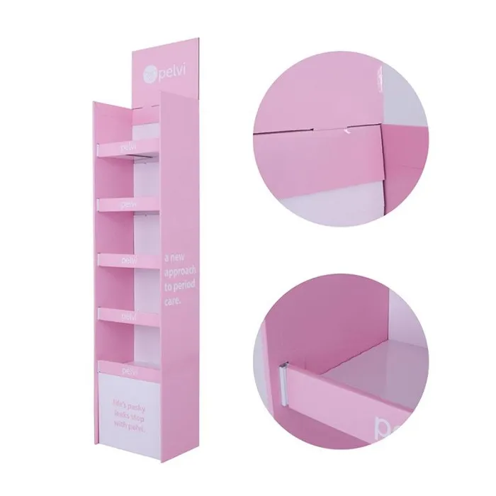 Fashion Flooring Paper Corrugated Cardboard Toy Display