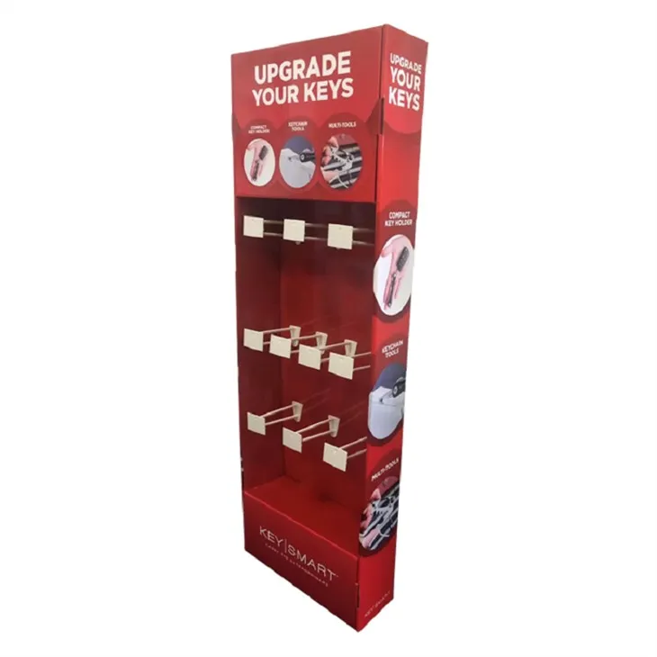 Gravity Feed Cardboard Sidekick Display Stand