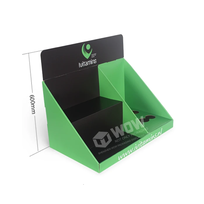 Innovative Corrugated Cardboard Counter Display