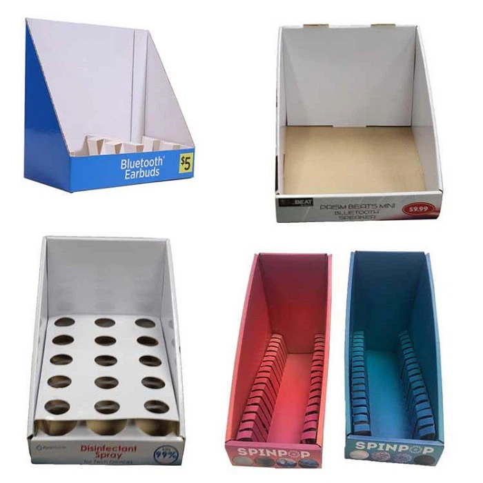 Retail Corrugated Cardboard Counter Displays